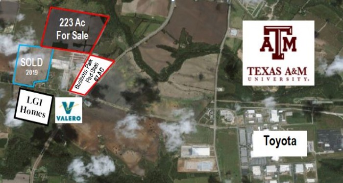 Picture of +/- 290 Acres Commercial Land for Sale near Toyota in San Antonio