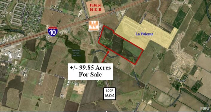 99 Acres for single family or multifamily development